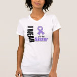 I Wear Violet For My Sister Hodgkins Disease Shirts