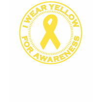 I Wear Yellow For Awareness t-shirts