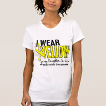 I Wear Yellow For Daughter-In-Law 10 Endometriosis T Shirt