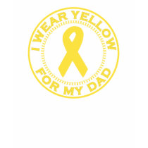 I Wear Yellow For My Dad t-shirts