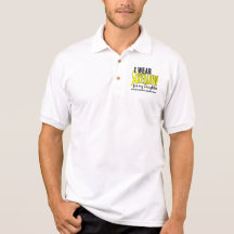 I Wear Yellow For My Daughter 10 Endometriosis Polo T-shirts