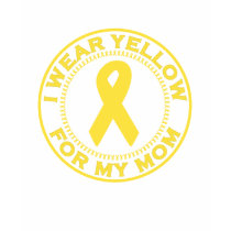 I Wear Yellow For My Mom t-shirts