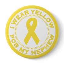 I Wear Yellow For My Nephew buttons by SupportTees I Wear Yellow For My Nephew buttons