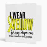 I Wear Yellow For My Stepmom 10 Endometriosis Vinyl Binder