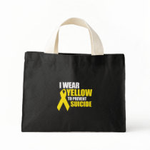I wear yellow to prevent suicide - bags