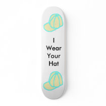 I Wear Your Hat skate bored skateboards
