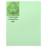I went green a long time ago. customized letterhead