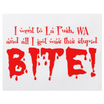 I Went To La Push and all I got was this bite Flyers
