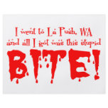I Went To La Push and all I got was this bite Flyers