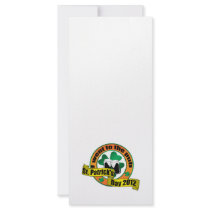 I went to the pub Saint patrick's day 2012 Rack Card Design