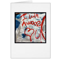 I Will Always Love You Card