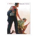 I will back you Poster posters