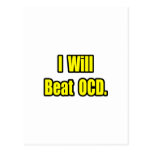 I Will Beat OCD Post Cards