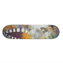 "I Will Defend Myself" Skate Deck