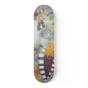 "I Will Defend Myself" Skate Deck skateboards