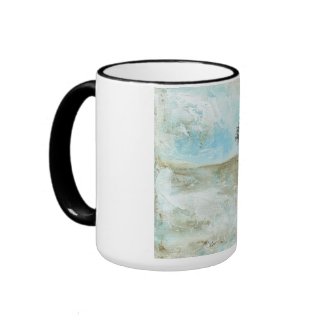 I Will Endure Large Coffee Tea Mug Original Art mug