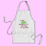I will NOT apologize for the size of my body Apron