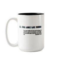 I will not take the mark! Revelation 14 mugs