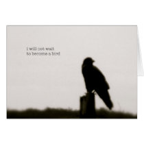 "i will not wait" cards