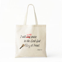 I will ring praise tote bags