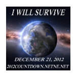 I will survive 2012 shirts