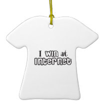 I win at internet ornaments