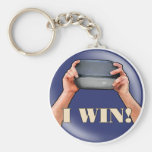 I win! keychain