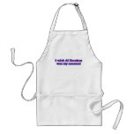 I Wish Al Franken Was My Senator aprons