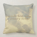 I Wish for You Pillow pillows