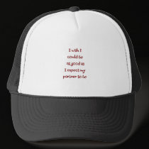 I wish I could be as good as... hats