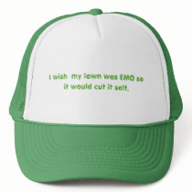 I wish  my lawn was EMO so it would cut it self. hats
