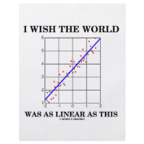 I Wish The World Was As Linear As This (Stats) flyers by wordsunwords I Wish The World Was As Linear As This (Stats) flyers