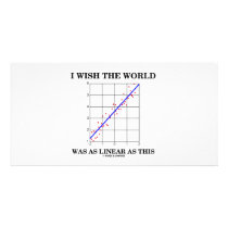 I Wish The World Was As Linear As This (Stats) photo cards by wordsunwords I Wish The World Was As Linear As This (Stats) photo cards