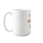 I wish this was beer.  Mug