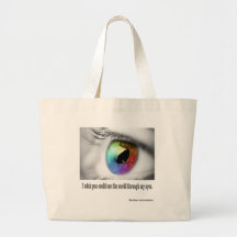 I wish you could see canvas bags