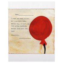 I wish you were cooler letterhead by Superalisa I wish you were cooler letterhead