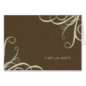 I wish you weren't . . . cards