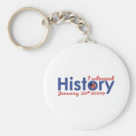 I Witnessed History 1-20-09 Keychains