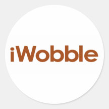 I Wobble Sticker