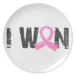 I Won Breast Cancer Party Plates