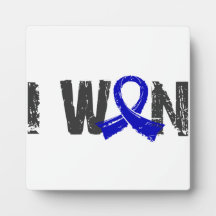 I Won Colon Cancer Plaque