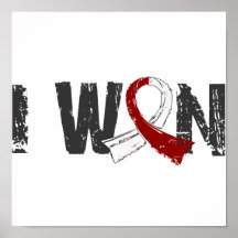 I Won Head Neck Cancer Posters