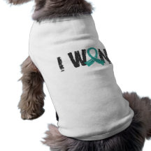 I Won Ovarian Cancer Doggie Tee