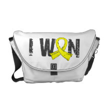 I Won Testicular Cancer Commuter Bag