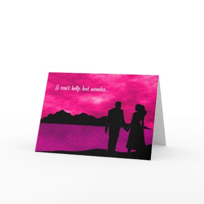 I wonder valentine card by RealPotential