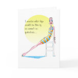 I wonder what life would be like card