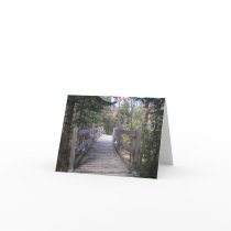 I would cross any bridge notecard