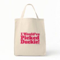 I would've picked Duckie! Canvas Bag