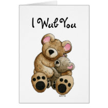 I Wub You Card by 13BlackCatsDesigns I Wub You Card