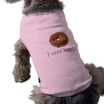 I wuv bagels! - Dogshirt Dog Tee